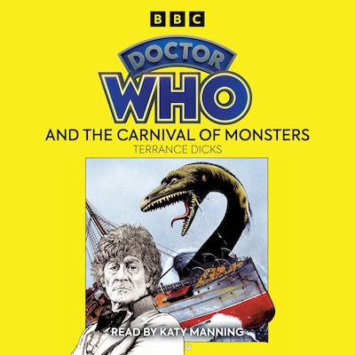 Doctor Who and the Carnival of Monsters – omslag til lydbogen af Terrance Dicks