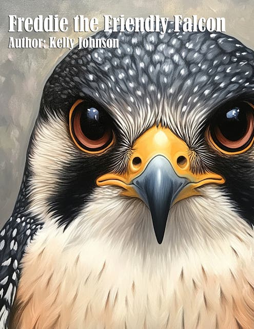 Freddie the Friendly Falcon – omslag til lydbogen af Kelly Johnson