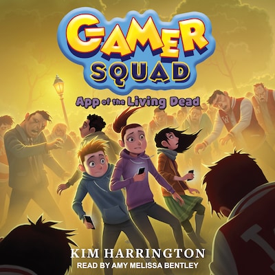 App of the Living Dead – omslag til lydbogen af Kim Harrington