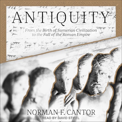 Antiquity – omslag til lydbogen af Norman F. Cantor