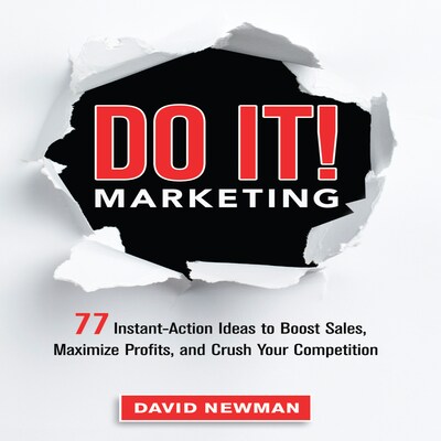 Do It! MARKETING – omslag til lydbogen af David Newman