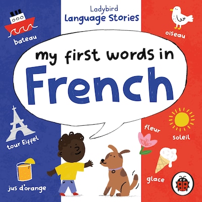 Ladybird Language Stories: My First Words in French – omslag til lydbogen af Ladybird