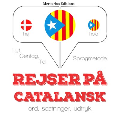 Rejser på catalansk – omslag til lydbogen af JM Gardner