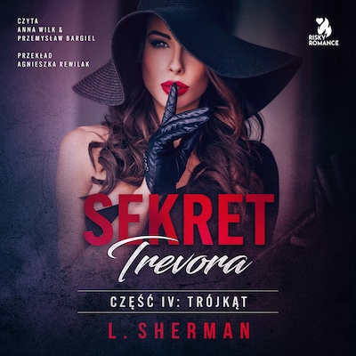Sekret Trevora. Trójkąt – okładka audiobooka, autor L. Sherman