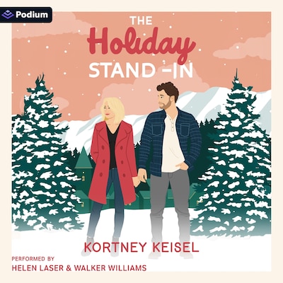 The Holiday Stand-In – omslag til lydbogen af Kortney Keisel