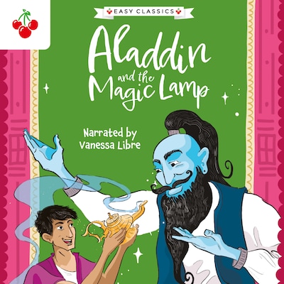 Arabian Nights: Aladdin and the Magic Lamp - The Arabian Nights Children's Collection (Easy Classics) (Unabridged) – omslag til lydbogen af Kellie Jones