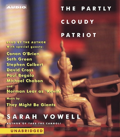 The Partly Cloudy Patriot – omslag til lydbogen af Sarah Vowell