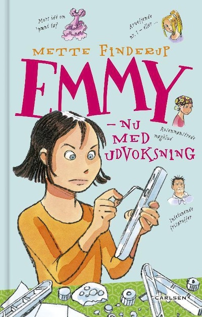 Emmy 6 - Nu med udvoksning – omslag til lydbogen af Mette Finderup