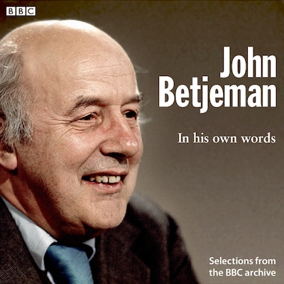 John Betjeman In His Own Words – omslag til lydbogen af John Betjeman