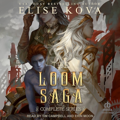 Loom Saga – omslag til lydbogen af Elise Kova