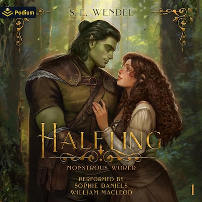 Halfling: A Fantasy Monster Romance – omslag til lydbogen af S. E. Wendel