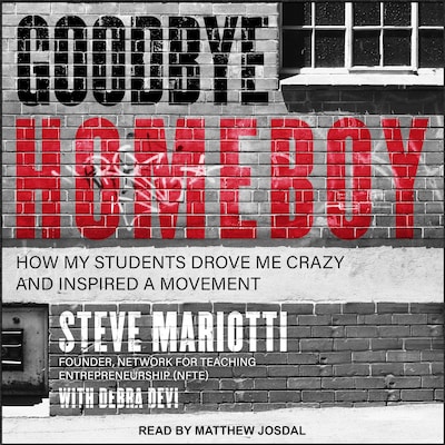 Goodbye Homeboy – omslag til lydbogen af Steve Mariotti