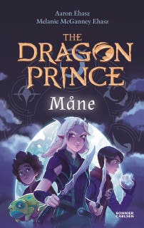 The Dragon Prince. Måne – omslag till ljudboken av Aaron Ehasz,Melanie McGanney Ehasz