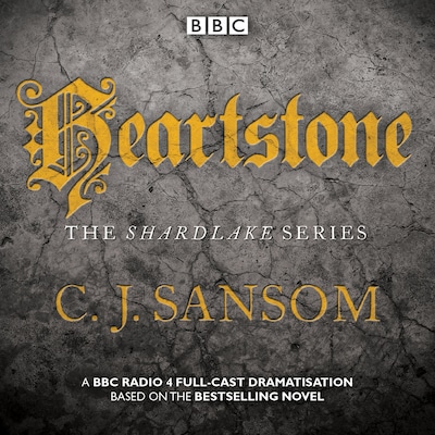 Shardlake: Heartstone – omslag til lydbogen af CJ Sansom
