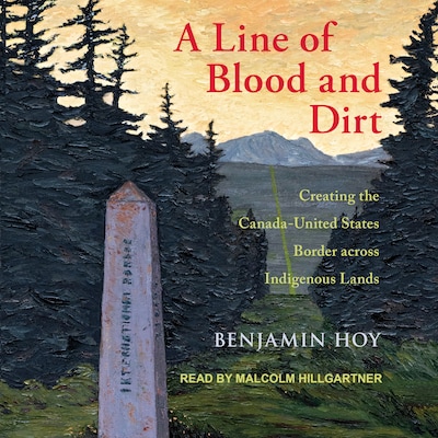 A Line of Blood and Dirt – omslag til lydbogen af Benjamin Hoy