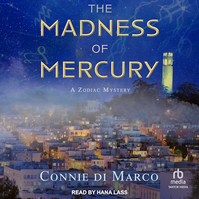 The Madness of Mercury – omslag til lydbogen af Connie di Marco