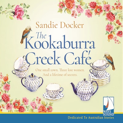 The Kookaburra Creek Café – omslag til lydbogen af Sandie Docker
