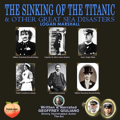 The Sinking Of The Titanic – omslag til lydbogen af Geoffrey Giuliano