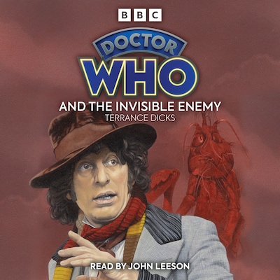 Doctor Who and the Invisible Enemy – omslag til lydbogen af Terrance Dicks