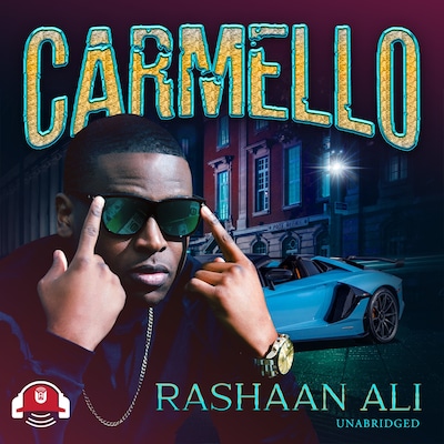 Carmello – omslag til lydbogen af Rahsaan Ali