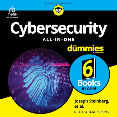 Cybersecurity All-in-One For Dummies – omslag til lydbogen af Joseph Steinberg, Kevin Beaver, CISSP, Ira Winkler, CISSP
