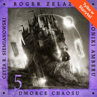 Dworce Chaosu – okładka audiobooka, autor Roger Zelazny