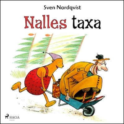 Nalles taxa – omslag til lydbogen af Sven Nordqvist