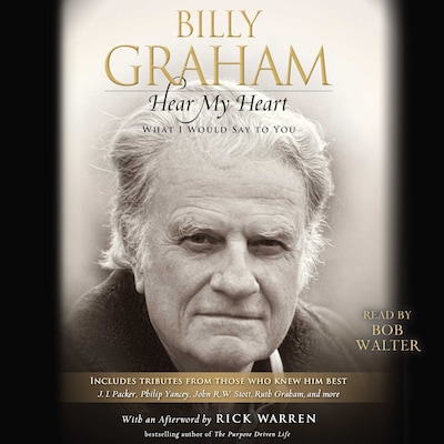 Hear My Heart – omslag til lydbogen af Billy Graham