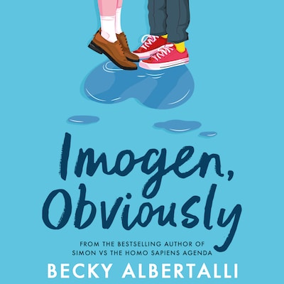 Imogen, Obviously – omslag til lydbogen af Becky Albertalli