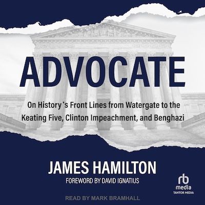 Advocate – omslag til lydbogen af James Hamilton