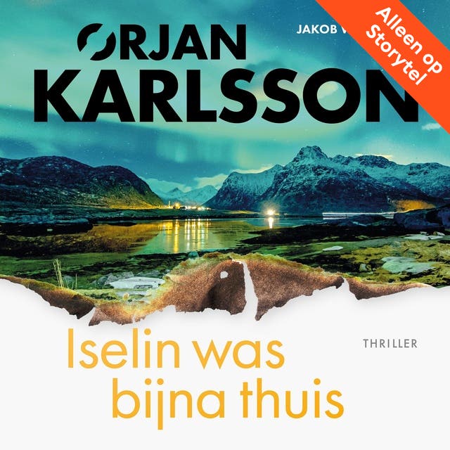 Iselin was bijna thuis (Vlaams gesproken) – omslag van het luisterboek van Ørjan Karlsson