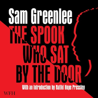 The Spook Who Sat By The Door – omslag til lydbogen af Sam Greenlee