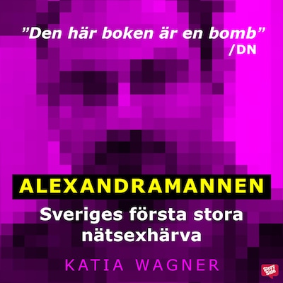 Alexandramannen – omslag till ljudboken av Katia Wagner
