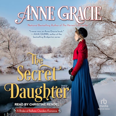 The Secret Daughter – omslag til lydbogen af Anne Gracie