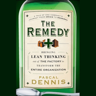 The Remedy – omslag til lydbogen af Pascal Dennis