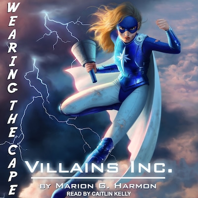 Villains Inc. – omslag til lydbogen af Marion G. Harmon