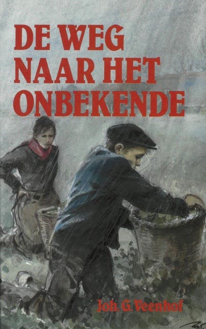 De weg naar het onbekende – omslag van het luisterboek van Joh. G. Veenhof