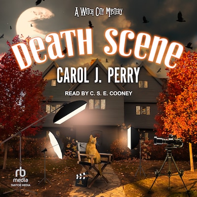 Death Scene – omslag til lydbogen af Carol J. Perry