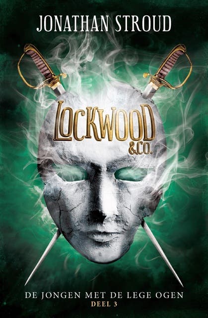 De jongen met de lege ogen: Lockwood en Co Deel 3 – omslag van het luisterboek van Jonathan Stroud