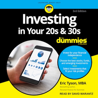 Investing in Your 20s & 30s For Dummies – omslag til lydbogen af Eric Tyson, MBA