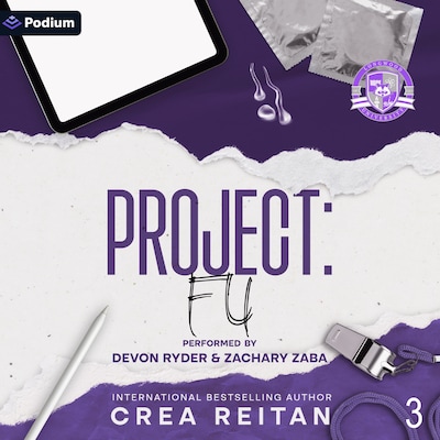 Project: FU – omslag til lydbogen af Crea Reitan