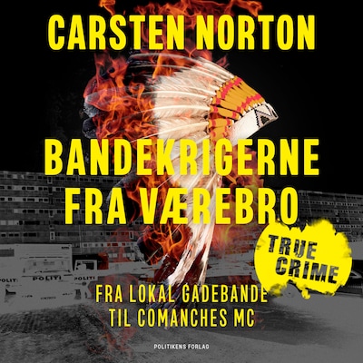 Bandekrigerne fra Værebro – omslag til lydbogen af Carsten Norton