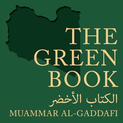Gaddafi's "The Green Book" – omslag til lydbogen af Muammar al-Gaddafi