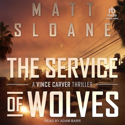 The Service of Wolves – omslag til lydbogen af Matt Sloane