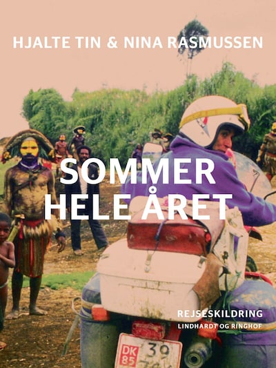 Sommer hele året – omslag til lydbogen af Nina Rasmussen, Hjalte Tin