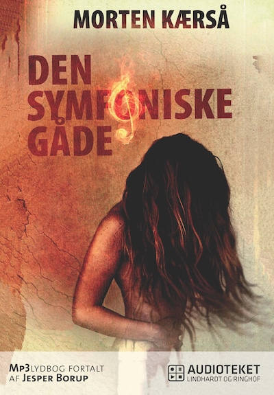 Den symfoniske gåde – omslag til lydbogen af Morten Kærså