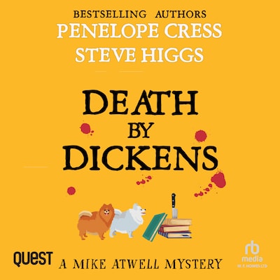 Death by Dickens – omslag til lydbogen af Steve Higgs, Penelope Cress