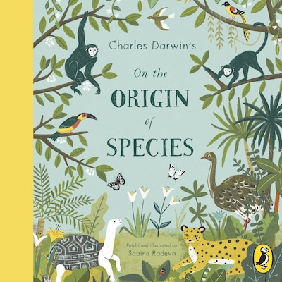 On The Origin of Species – omslag til lydbogen af Sabina Radeva