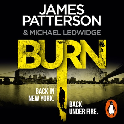 Burn – omslag til lydbogen af James Patterson