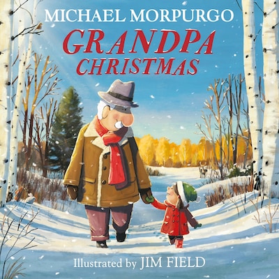 Grandpa Christmas – omslag til lydbogen af Michael Morpurgo
